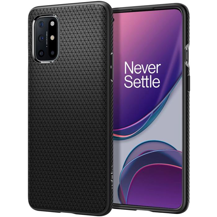 UTGATT1 - SPIGEN Liquid Air mobilskal Oneplus 8T Matte Svart