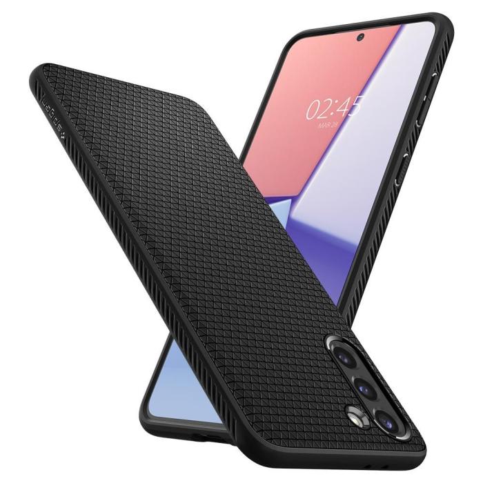 Spigen - SPIGEN Liquid Air Skal Galaxy S21 Matte Svart