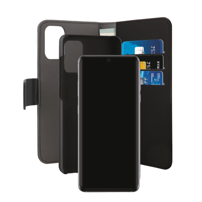 UTGATT5 - Puro Wallet Detachable Huawei P40 Pro - Svart