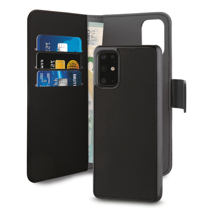 UTGATT5 - Puro Wallet Detachable Huawei P40 Pro - Svart