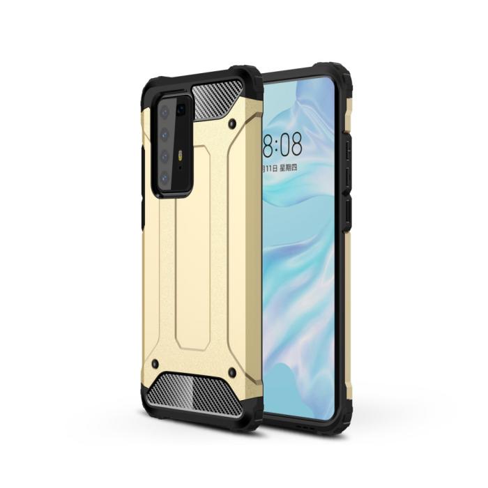 OEM - Armor Guard Mobilskal till Huawei P40 Pro - Guld