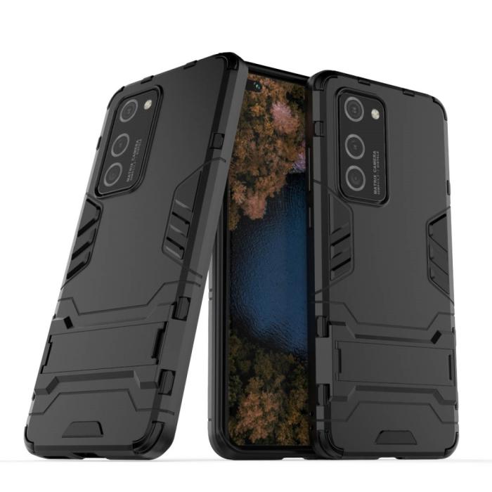 OEM - Kick-Stand Mobilskal till Huawei P40 Pro - Svart