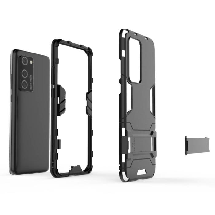 OEM - Kick-Stand Mobilskal till Huawei P40 Pro - Svart