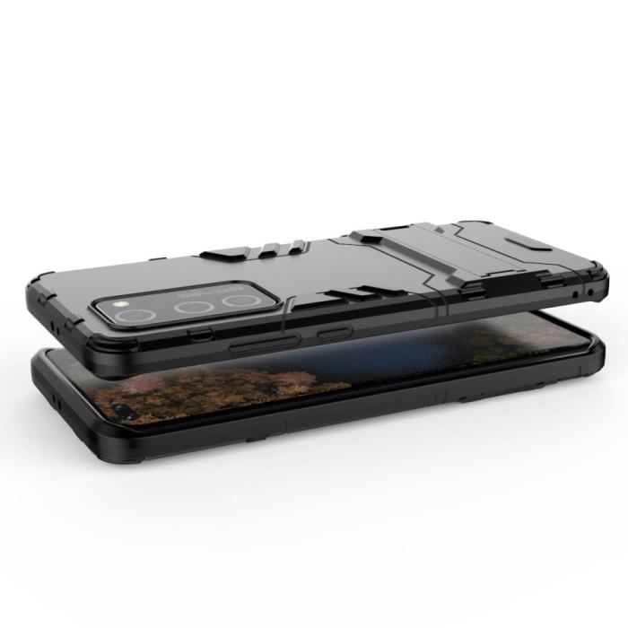 OEM - Kick-Stand Mobilskal till Huawei P40 Pro - Svart