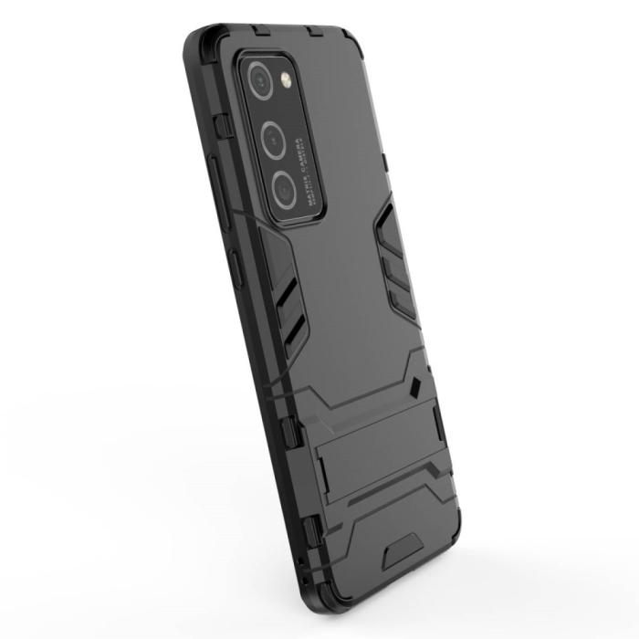 OEM - Kick-Stand Mobilskal till Huawei P40 Pro - Svart