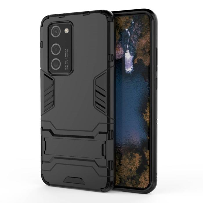 OEM - Kick-Stand Mobilskal till Huawei P40 Pro - Svart