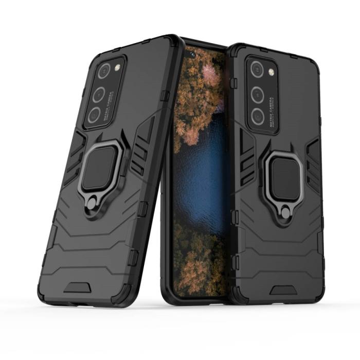 OEM - Hybrid Ring Mobilskal till Huawei P40 Pro - Svart
