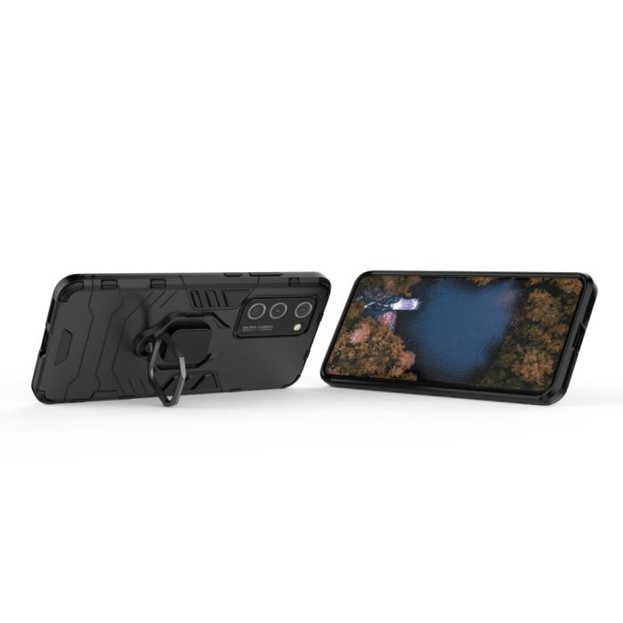 OEM - Hybrid Ring Mobilskal till Huawei P40 Pro - Svart