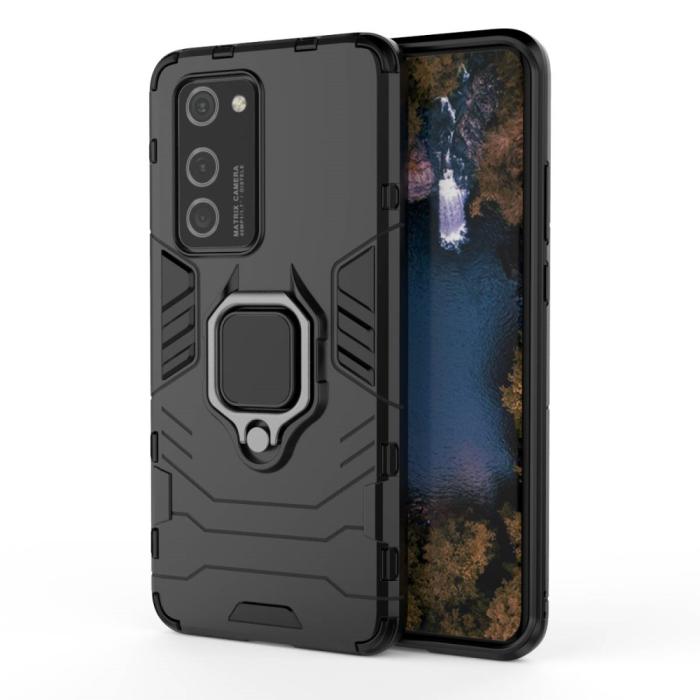 OEM - Hybrid Ring Mobilskal till Huawei P40 Pro - Svart