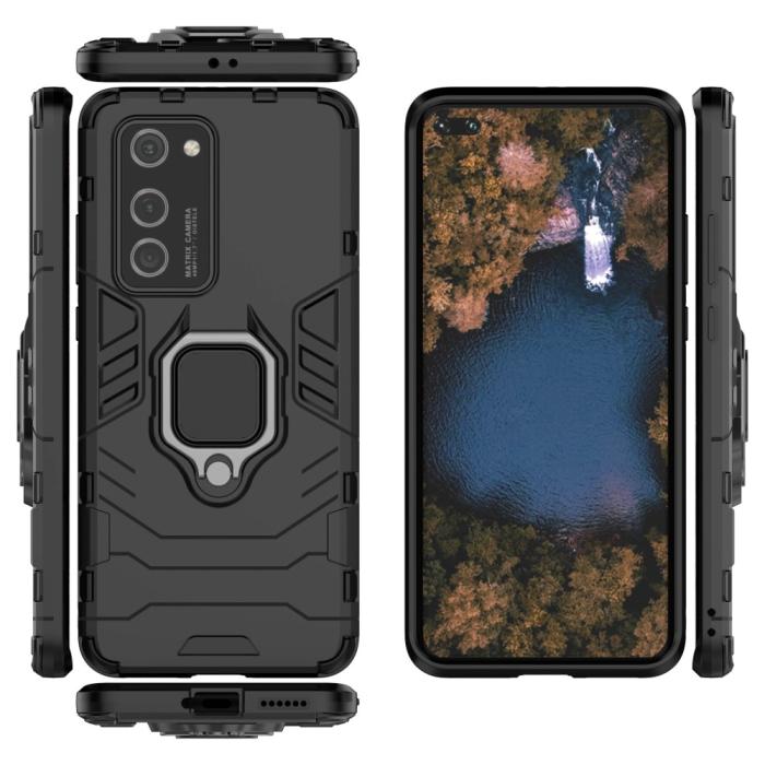 OEM - Hybrid Ring Mobilskal till Huawei P40 Pro - Svart