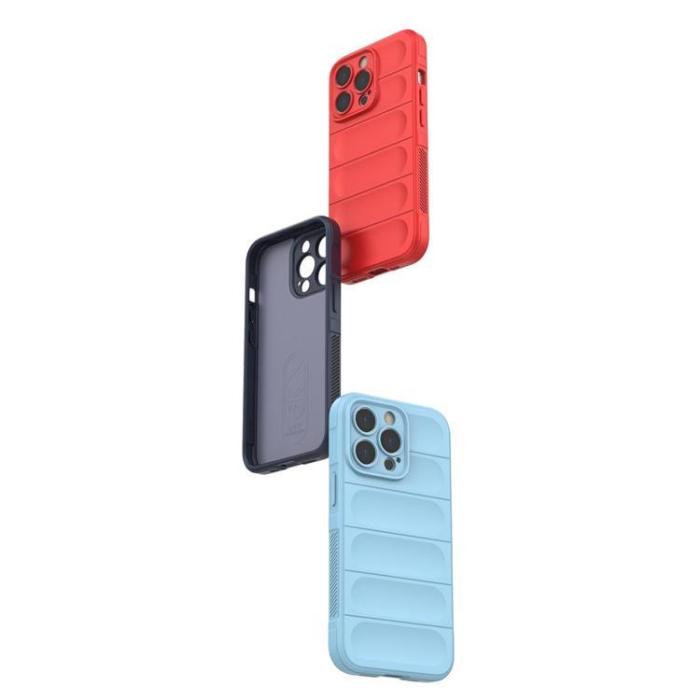 OEM - iPhone 13 Pro Max Skal Flexible Armored Magic Shield - Ljusblå