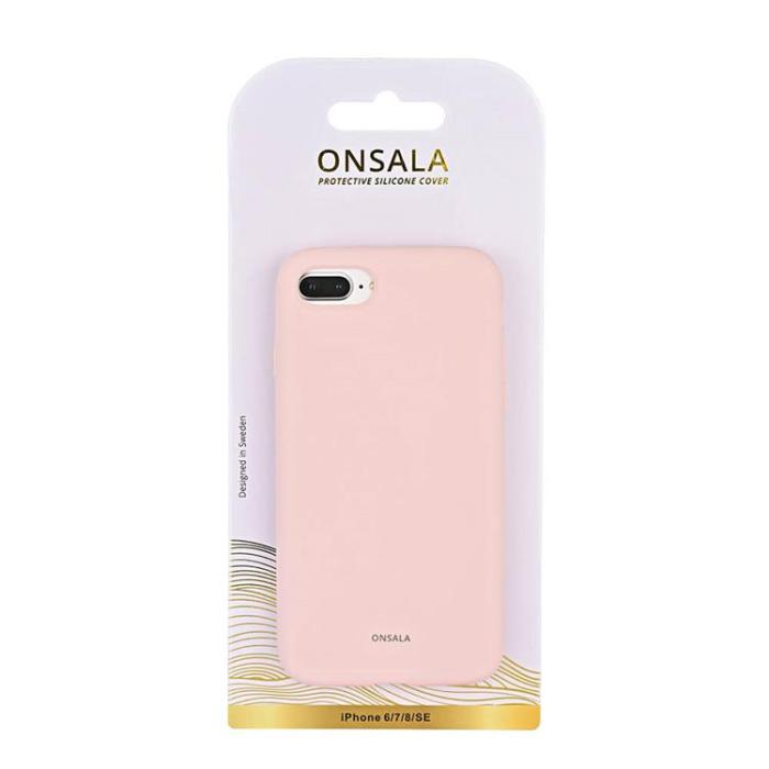 Onsala - Onsala Mobilskal Silikon iPhone 7/8/SE 2020 - Kritrosa
