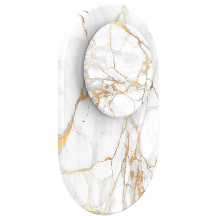 PopSockets - POPSOCKETS PopGrip För MagSafe - Guld Lutz Marble