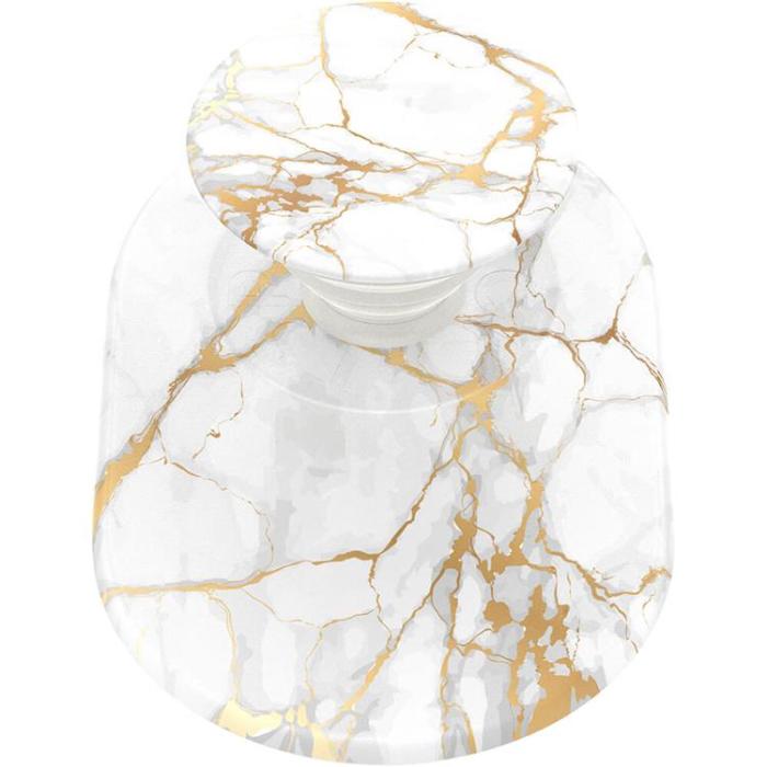 PopSockets - POPSOCKETS PopGrip För MagSafe - Guld Lutz Marble