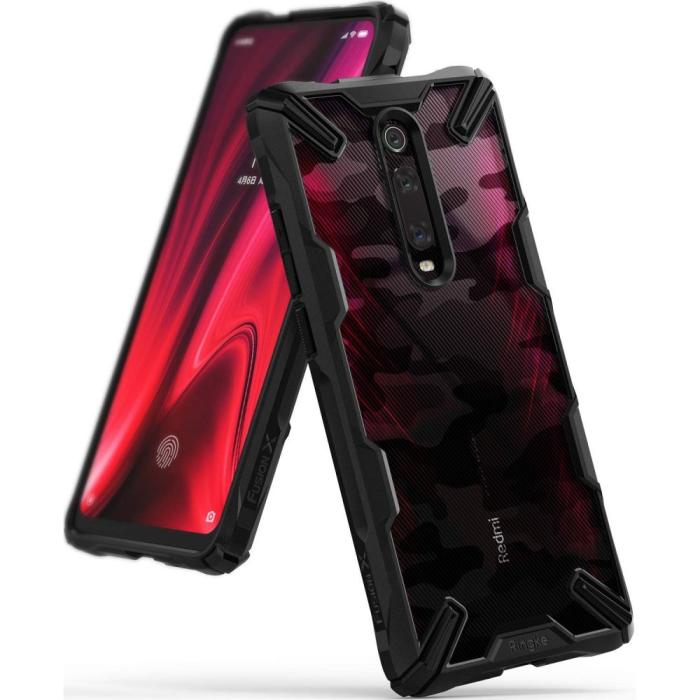 UTGATT5 - Ringke Fusion X Xiaomi Mi 9T / Mi 9T Pro Camo Svart