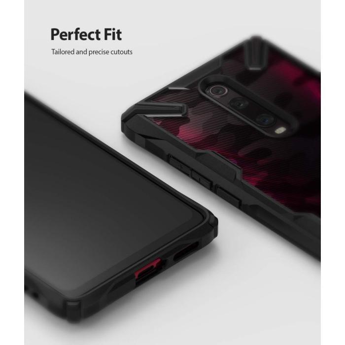UTGATT5 - Ringke Fusion X Xiaomi Mi 9T / Mi 9T Pro Camo Svart