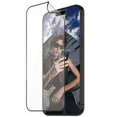 PanzerGlass - PanzerGlass iPhone 15 Pro Max 6.7" H&auml;rdat Glas Sk&auml;rmskydd Matrix D3O