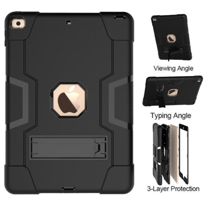 OEM - ShockProof TPU Skal med Stativfunktion för iPad 10.2