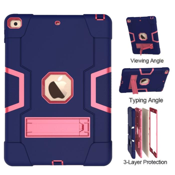 OEM - ShockProof TPU Skal med Stativfunktion för iPad 10.2