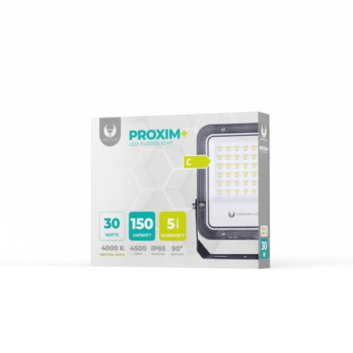 Forever Light - Forever Strålkastare LED PROXIM+ 30W 4000K 4500lm 230V IP65