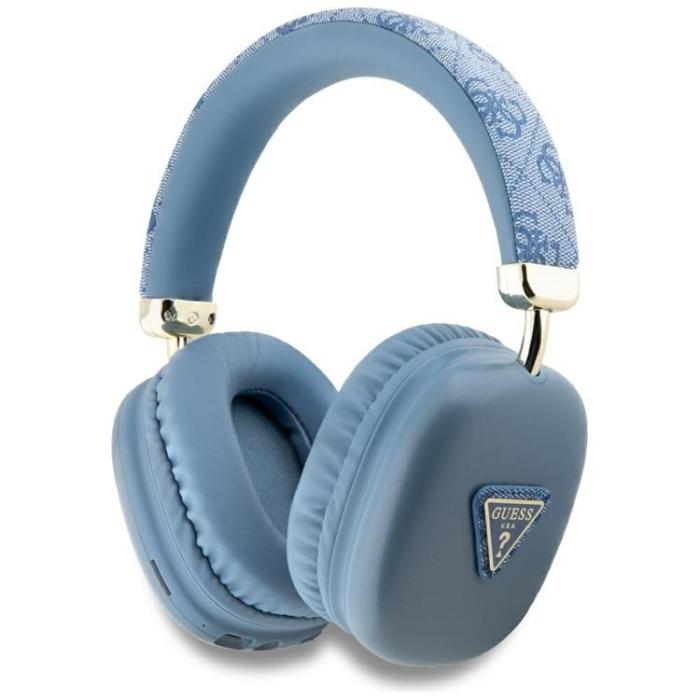 Guess - Guess Over-Ear Hörlurar Bluetooth 4G Triangle Logo - Blå