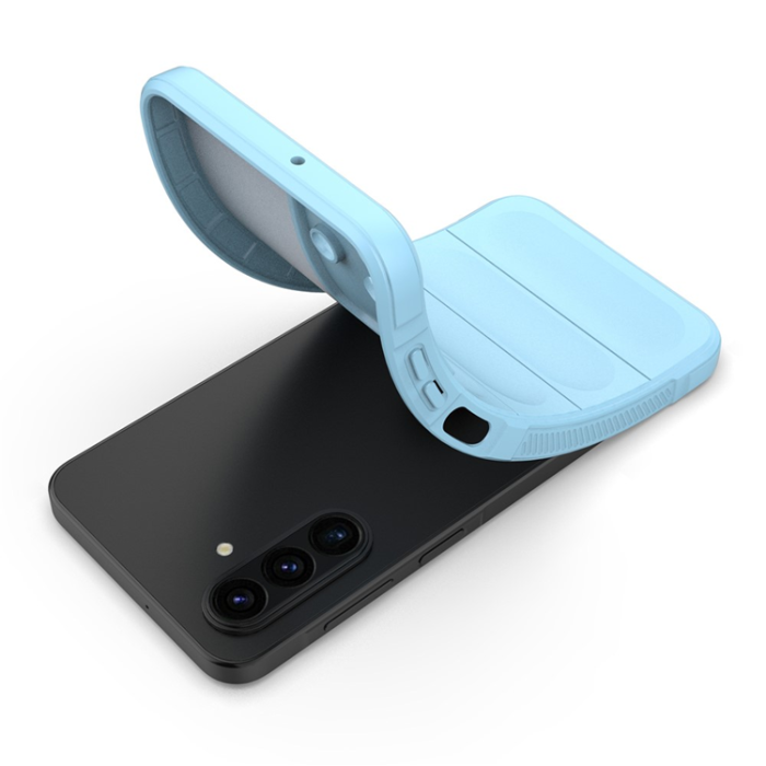 A-One Brand - Galaxy A17 5G Mobilskal Anti-Drop TPU Rugged - Babyblå