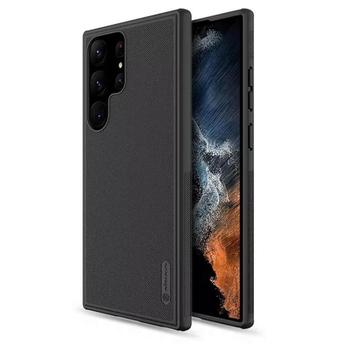 Nillkin - Nillkin Galaxy S23 Ultra Skal Frosted Shield - Svart