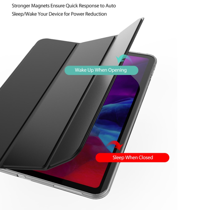 OEM - iPad Pro 12.9 (2021/2022) Fodral - Svart