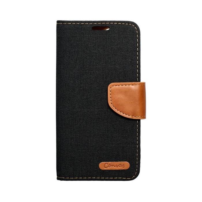 OEM - CANVAS Plånboksfodral För Galaxy A34 5G - Svart