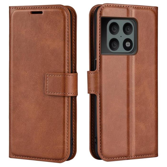 A-One Brand - OnePlus 10 Pro 5G Plånboksfodral Magnetic Folio - Brun