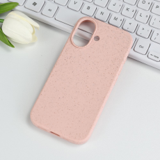A-One Brand - iPhone 17 Mobiskal Biodegradable Wheat Straw+TPU - Rosa