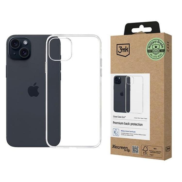 3MK iPhone 15 Plus Mobilskal Eco - Clear | 2353 | AlltMobil