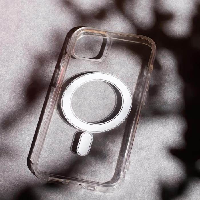 OEM - Stötdämpande Mag fodral för iPhone 13, transparent