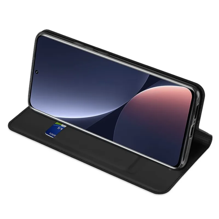 Dux Ducis - Dux Ducis Xiaomi 13 Plånboksfodral Skin Series - Svart