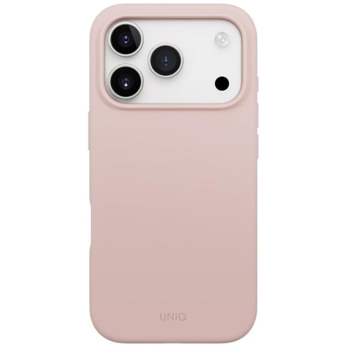 UNIQ - UNIQ iPhone 17 Pro Mobilskal MagSafe Lino - Rosa