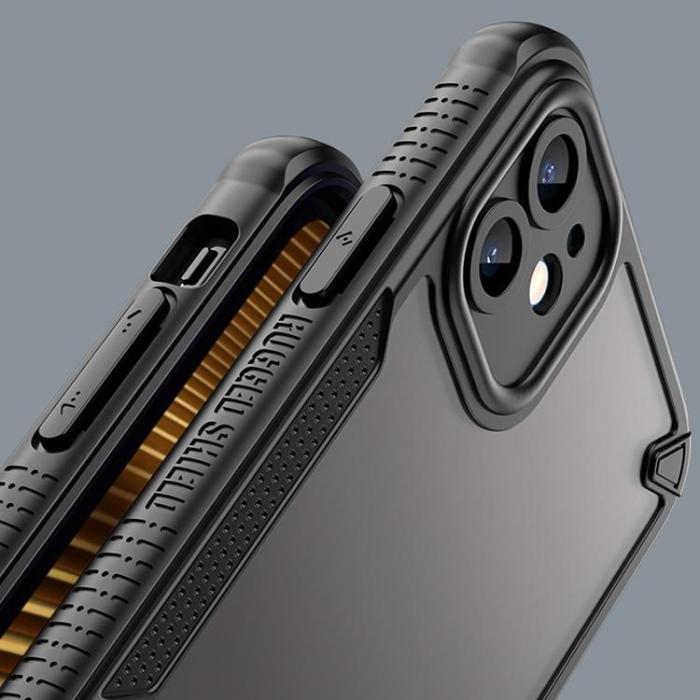 OEM - iPhone 11 Mobilskal Defender Matt - Svart