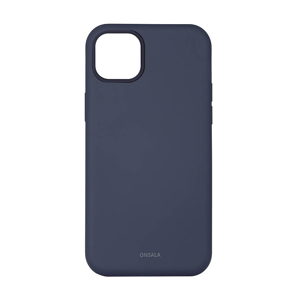 Onsala iPhone 14 Plus Mobilskal Silikon - Mörkblå | 2353 | AlltMobil