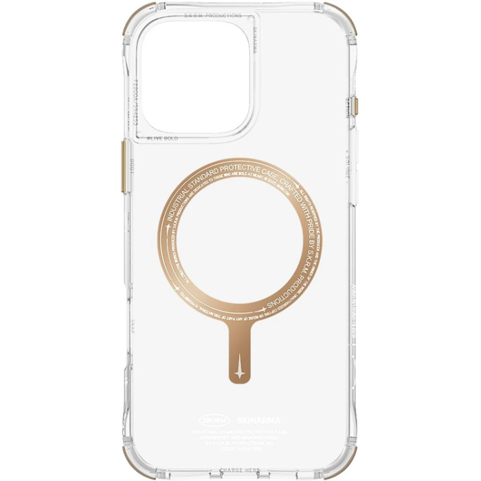 Skinarma - Skinarma iPhone 16 Pro Mobilskal MagSafe Saido - Champagne