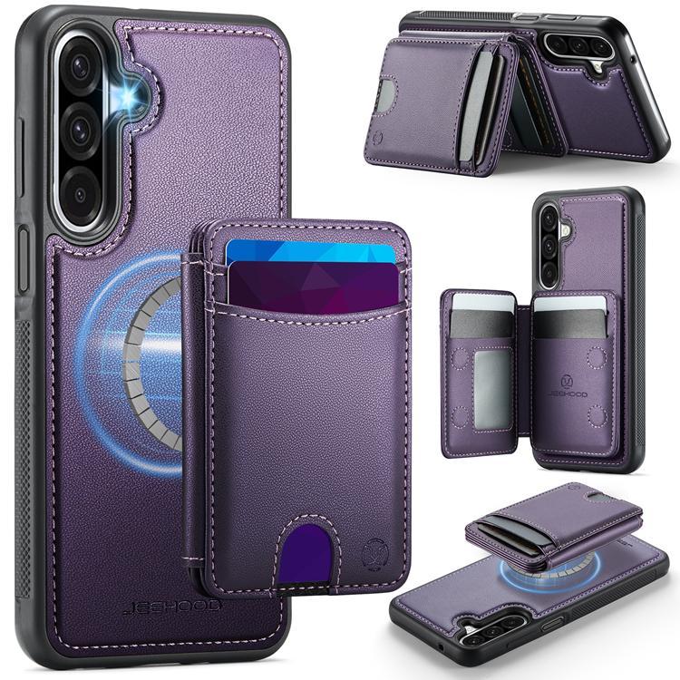 JEEHOOD Samsung Galaxy A26 5G Mobilskal KonstLäder - Lila | 2353 | AlltMobil