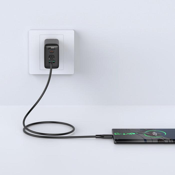 UTGATT1 - Acefast USB-C till USB-C Kabel 60W 1.2m - Svart