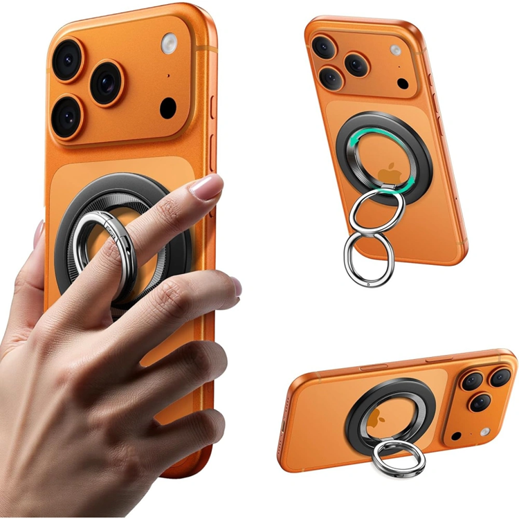 ESR Magnetic Magsafe Phone Ringhållare Halolock - Svart | 264 | AlltMobil