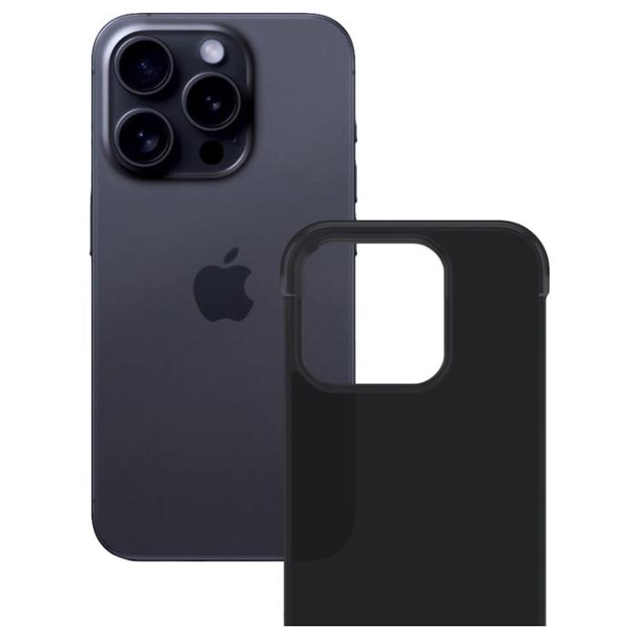 3MK - 3MK iPhone 15 Pro Mobilskal Matt Just20g - Svart