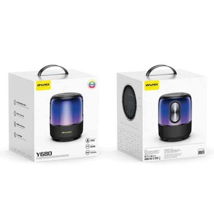 Awei - Awei Vattentät TWS Bluetooth Högtalare Y680 - Svart