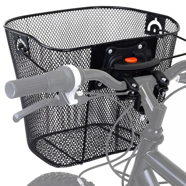 Wozinsky Cykelkorg i Metall för Styr - Svart