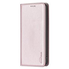 BINFEN COLOR - BINFEN Samsung Galaxy A57 Fodral KonstL&auml;der - Ros&eacute;guld