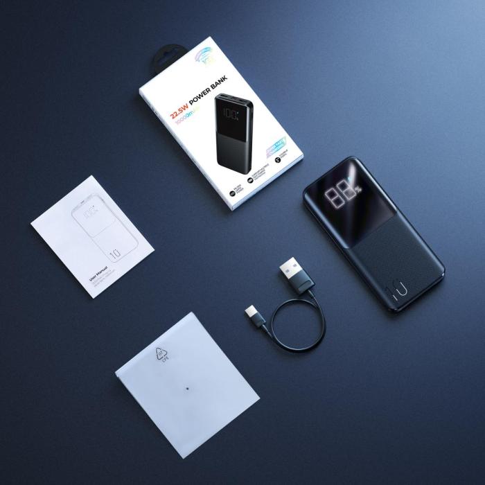 SiGN - SiGN Super Charge LED Powerbank 10.000mAh, 22.5W - Svart