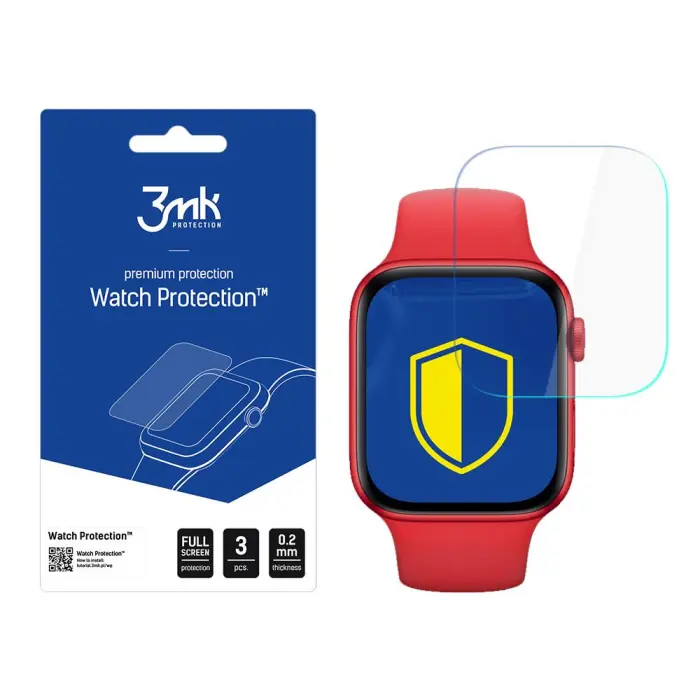 3MK - 3MK Apple Watch 6 / SE 44mm Plastfilm Skärmskydd ARC+ Transparent