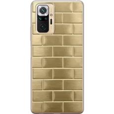 iSecrets - Mobilskal till Xiaomi Redmi Note 10 Pro med Gyllene Murstenar