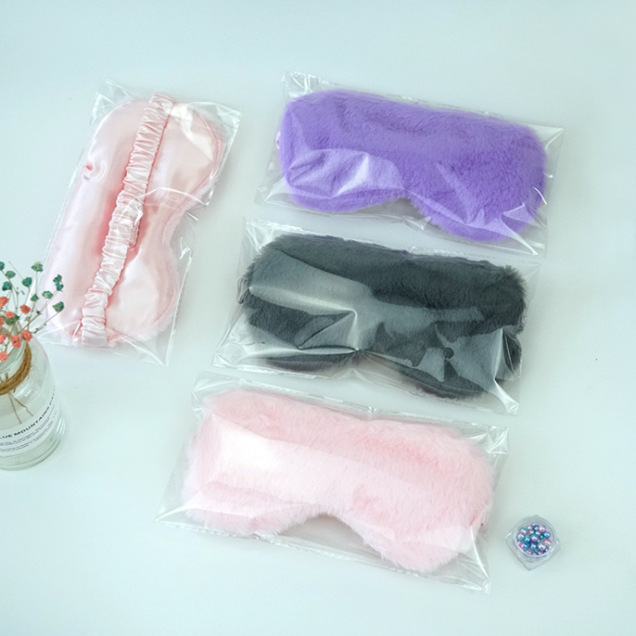 A-One Brand - Bekväm Furry Sovmask/Ögonmask - Rosa
