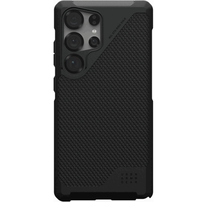 UAG - UAG Galaxy S25 Ultra Mobilskal MagSafe Metropolis LT - Kevlar Svart